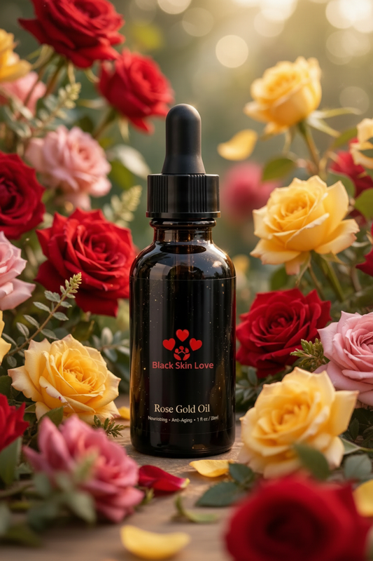 Black Skin Love Rose Gold Oil Enhanced